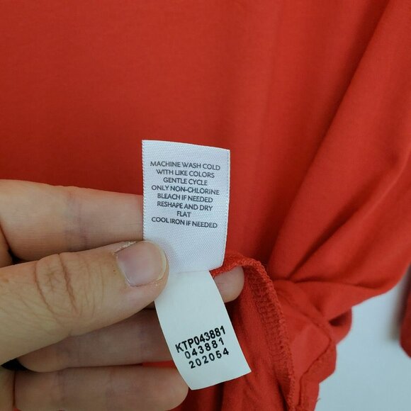 J. Jill Top Womens Medium Wearever Collection Scoop Neck Pleat Back Scoop Neck - Picture 5 of 9